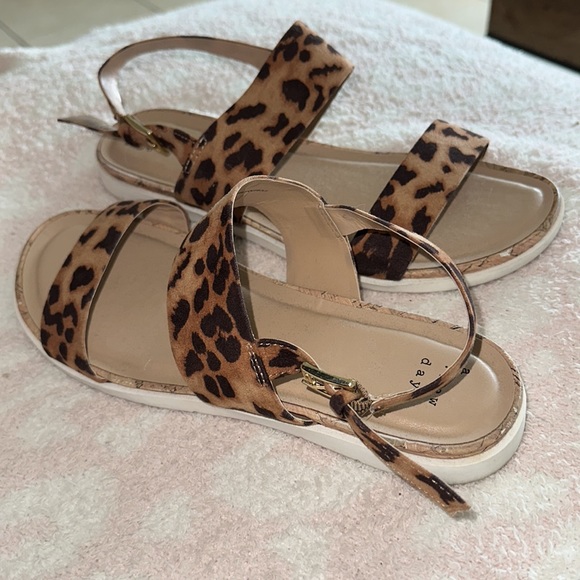 cheetah print sandals - Picture 3 of 4